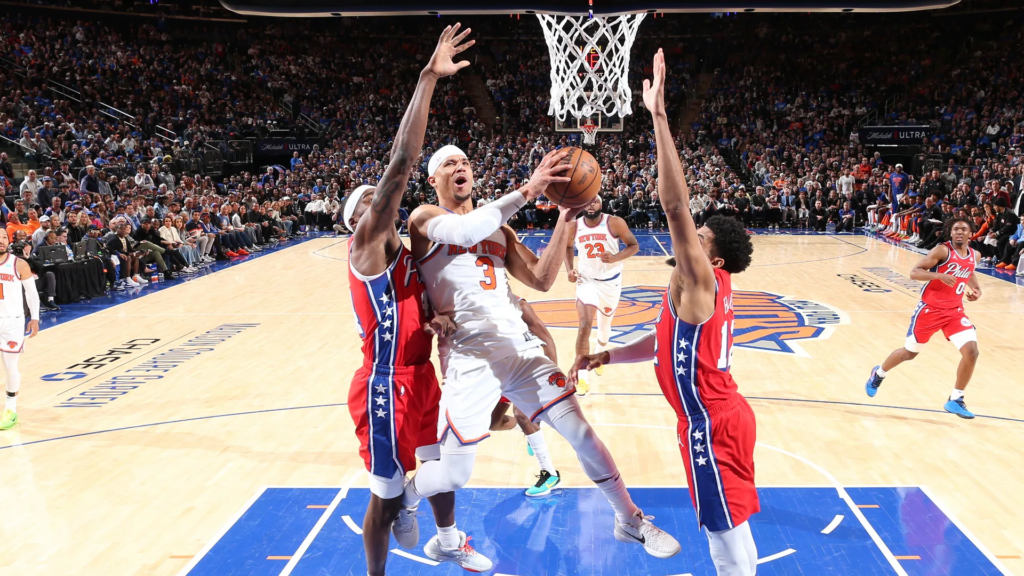 knicks vs 76ers