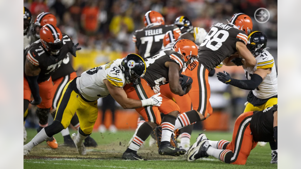pittsburgh steelers vs cleveland browns match player stats