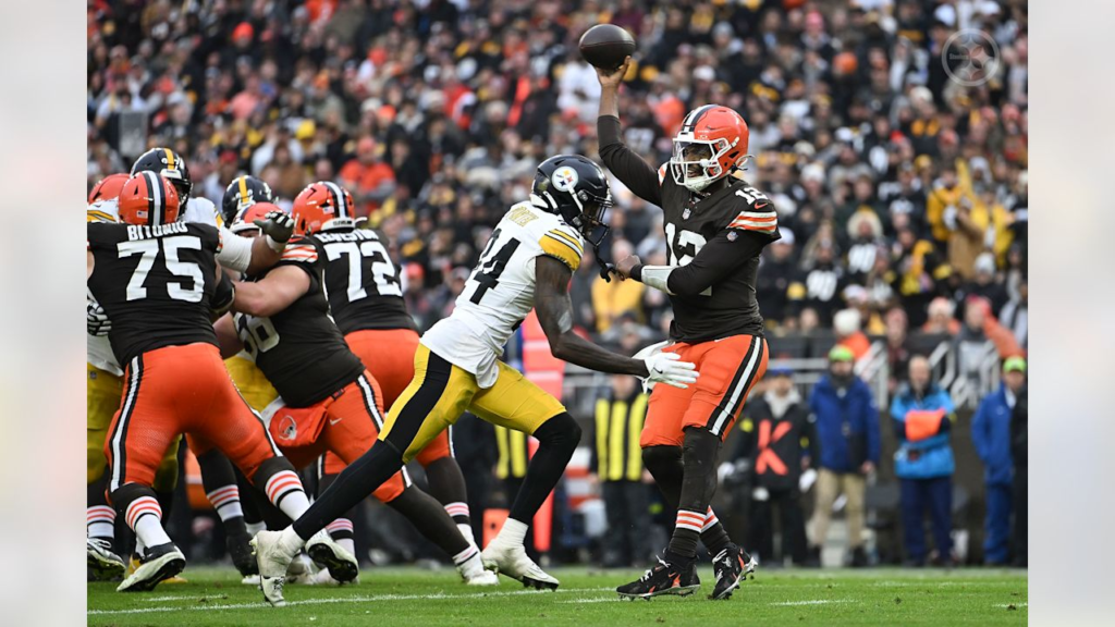 pittsburgh steelers vs cleveland browns match player stats