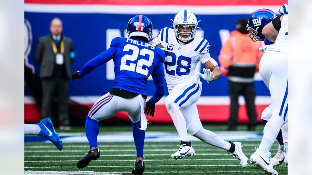 colts vs new york giants match player stats