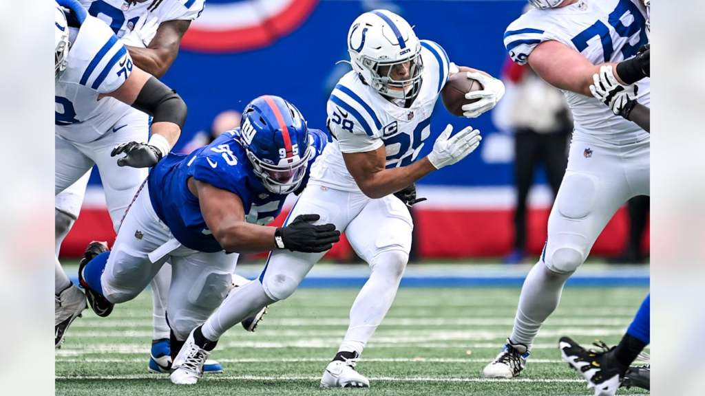 colts vs new york giants match player stats
