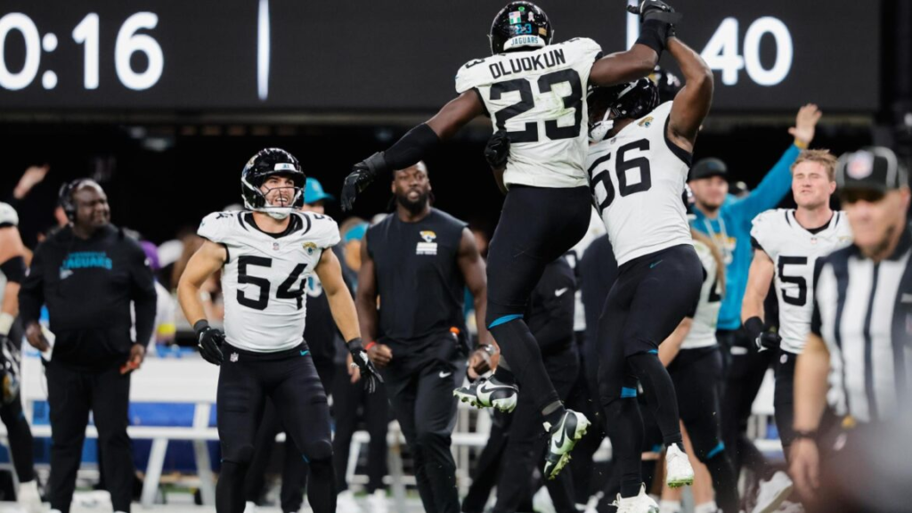 jacksonville jaguars vs las vegas raiders match player stats